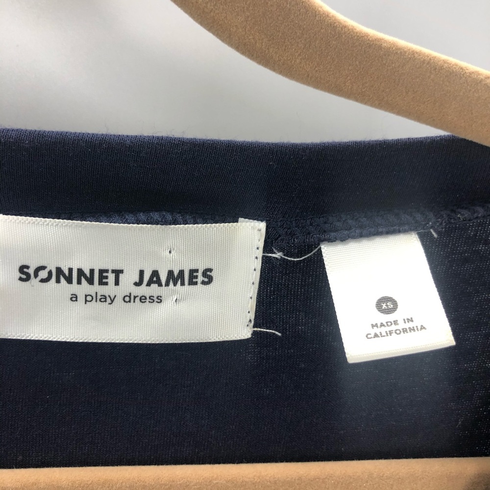 Sonnet James Marni A Play Dress Navy Sz XS - Picture 6 of 7